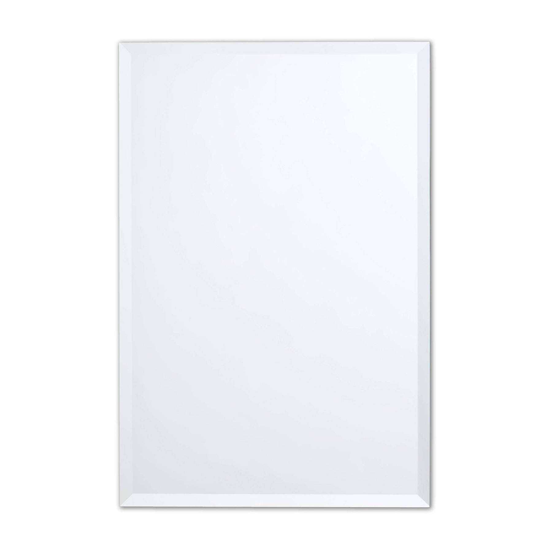 The Better Bevel Frameless Rectangle Wall Mirror Bathroom, Vanity, Bedroom
