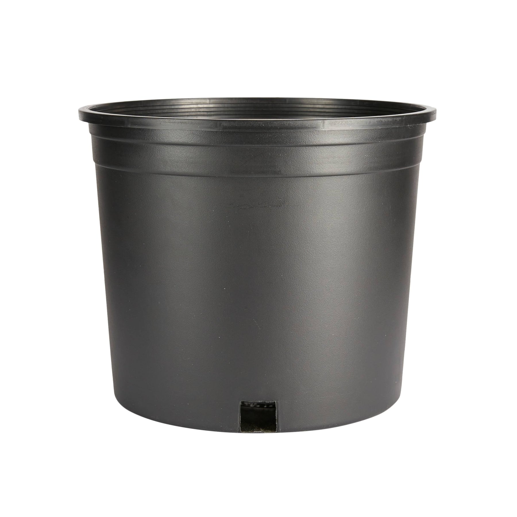 Style Selections 10.25-in W x 8.8-in H Black Plastic Hanging Nursery Planter